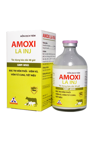 SAGOPHAR AMOXI 20% LA - 100ml