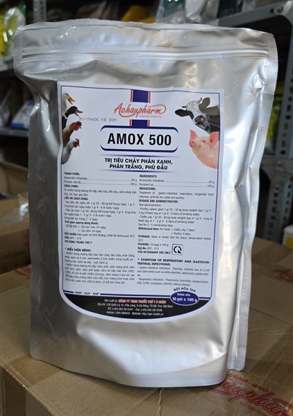 Á Châu Amox 500 - 100g