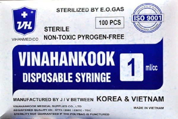 Xi Lanh Y Tế - Hộp 100 cái