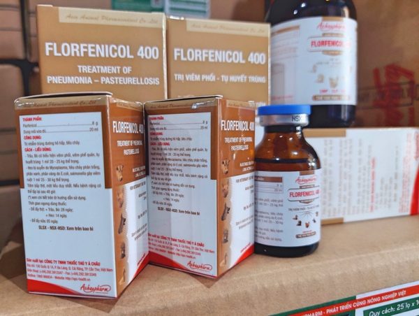 Á Châu FLOFENICOL 400 - Lọ 100ml - Ảnh 3