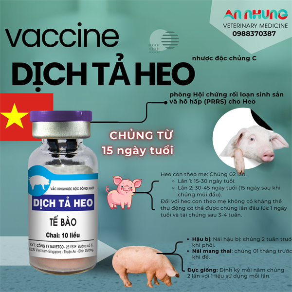 Vaccine Navetco - Lọ 10 liều