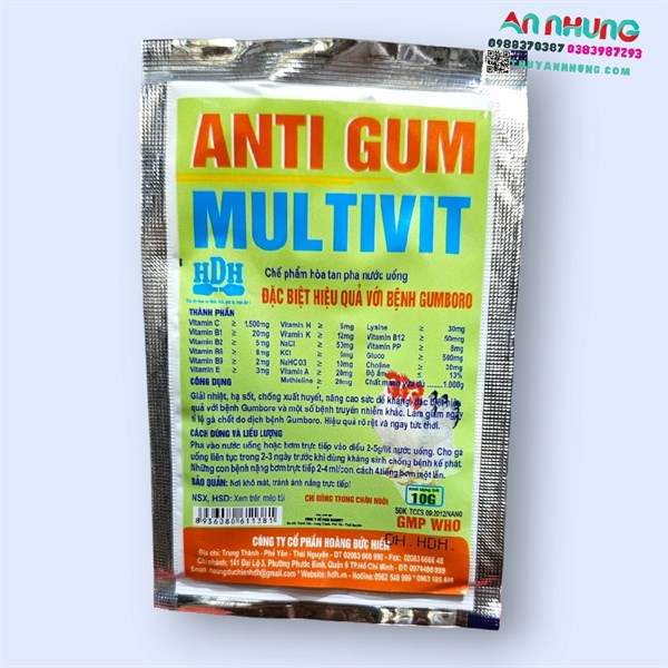 HDH ANTI GUM - Gói 100gr