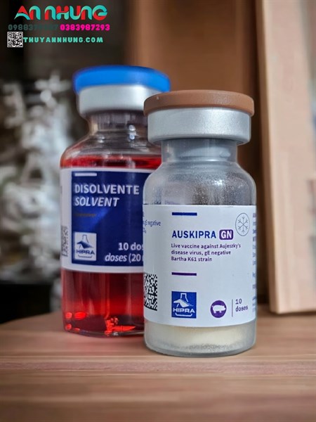 Vaccine Hipra - Auskipra GN - 10 Liều - Lọ