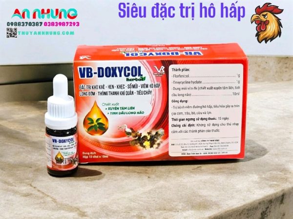 VB DOXYCOL HERBAL ORAL 10ml - Thùng 10 hộp - Ảnh 4