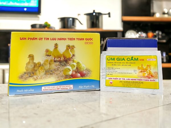 Viavet - Úm gia cầm 10gr - Hộp 50 gói - Ảnh 5