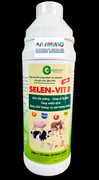 GOOVET SELEN VIT E 1 lít - chai