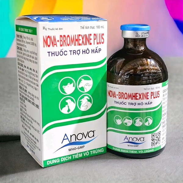 ANOVA BROMHEXIN 100ml - Lọ 100ml