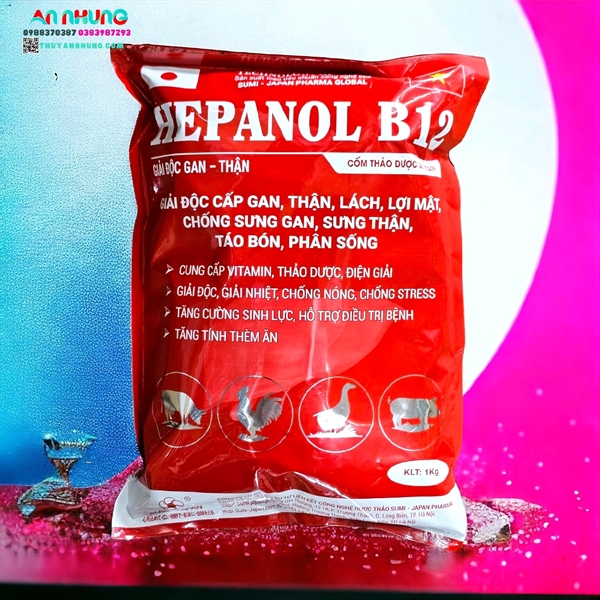 SUMI HEPANOL B12 - CỐM 1Kg - Gói 10in1