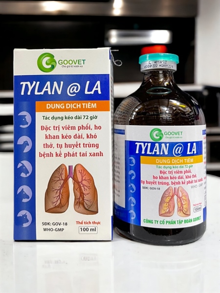 GOOVET TYLAN @ LA 100ml - Tác dụng kéo dài 72h - Chai 100ml