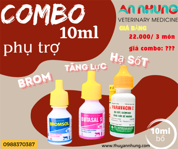 COMBO - Sản phẩm phụ trợ 10ml - Bộ