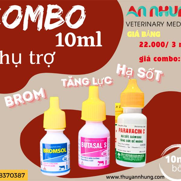 COMBO - Sản phẩm phụ trợ 10ml - Bộ