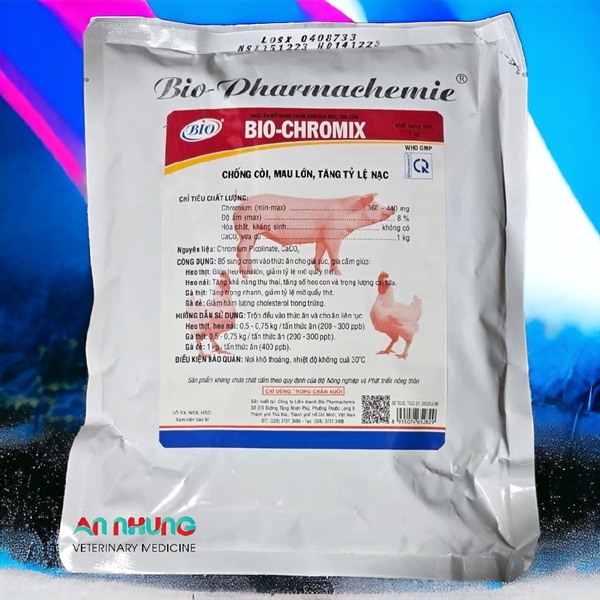 BIO CHROMIX 1Kg - Đỏ thịt, rút mỡ - Thùng 20 gói