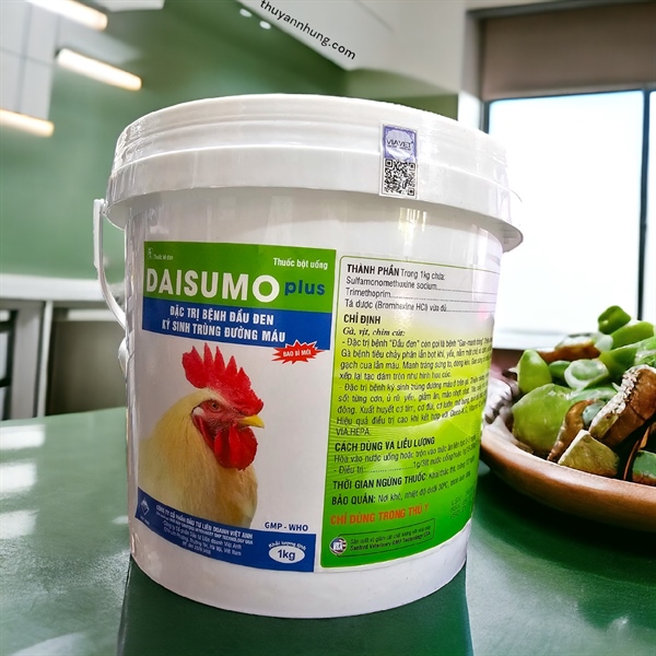 VIA DAISUMO 100gr - Đầu đen, ký sinh trùng đường máu - Gói 100gr