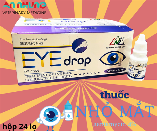 Khang Phát Lộc EYE DROP (Nhỏ mắt) - Hộp 24 lọ - Ảnh 2