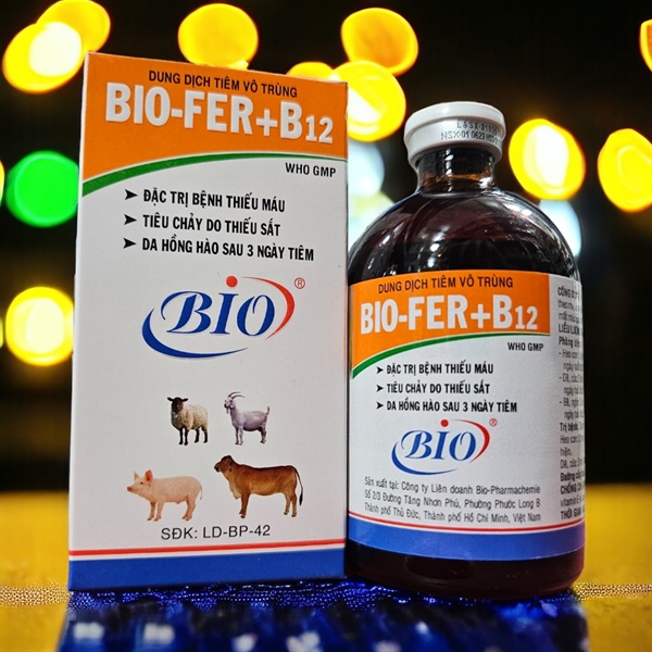 BIO FER 12 - thùng 25 chai