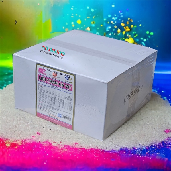 VIVCO Liệt chân Gà, Vịt 20g - Hộp 25 gói