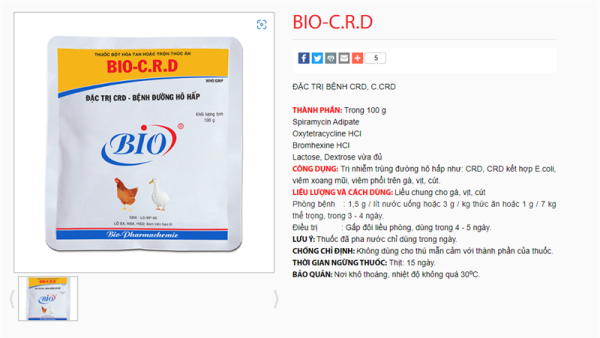 Bio CRD 100gr - Gói - Ảnh 3