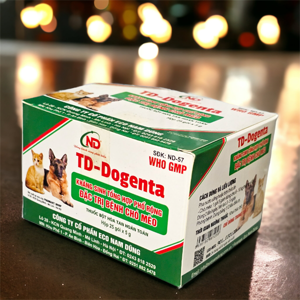ND TD Dogenta 5gr - hộp 25 gói