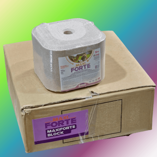 Đá liếm FORTE MAXIFORTE BLOCK ( đá quế vuông nâu)- viên 5kg - Thổ Nhĩ Kỳ
