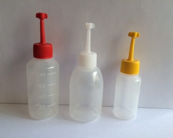 Lọ tinh 80ml (nhựa LDPE nguyên sinh, nắp bẻ đầu) - 1k lọ/Bao