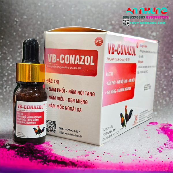 VB CONAZOL FC 10ml - Fluconazol - Hộp 10 lọ