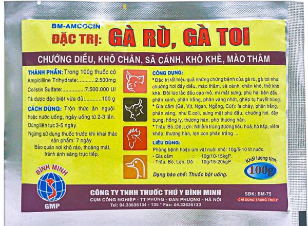 BM GÀ RÙ GÀ TOI - Thùng 150 gói - Ảnh 2