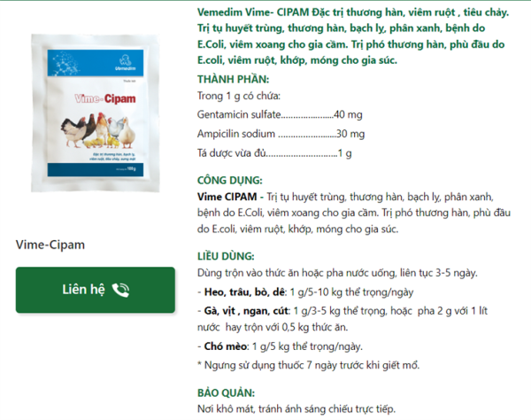 VMD Cipam (Ampi Genta) 100gr - Gói - Ảnh 3