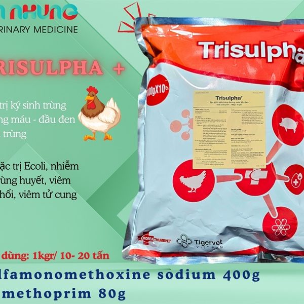 TIGERVET TRISULPHA+ 100gr - 1kg (10in1)