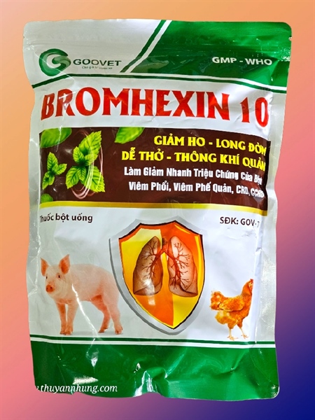 GOOVET BROMHEXIN 10 - 1kg - Gói 10in1