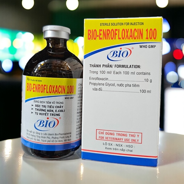 BIO ENROFLOXACIN 100 - 100ml - Lọ