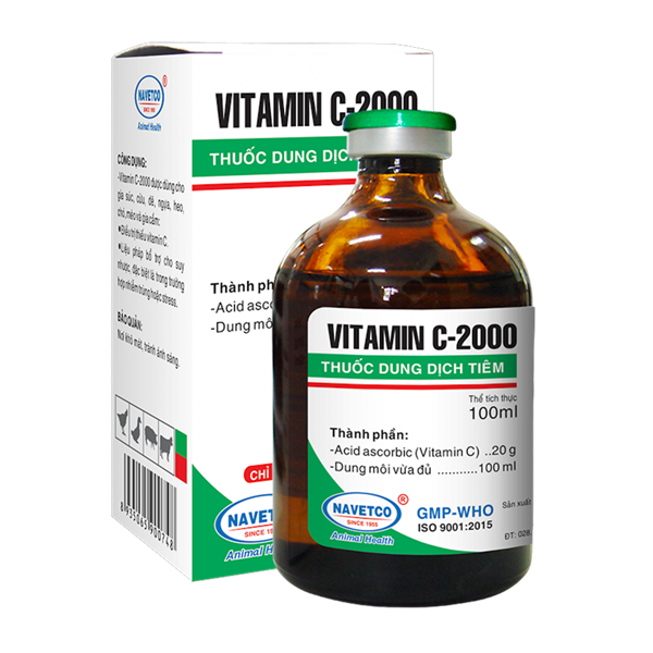 NAVETCO VITAMIN C 2000 - 100ml - Lọ 100ml