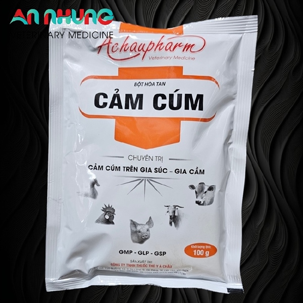 Á CHÂU CẢM CÚM (TAN) - Thùng 100 gói