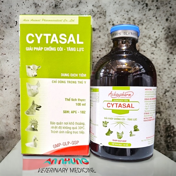 Á Châu CYTASAL INJ 20ml - Chống còi, Tăng lực - Lọ/20ml
