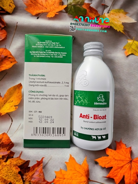 VMD Anti Bloat 250ml - Lọ