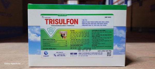 Via Trisulfon 20g - Sulfa Trime - Hộp 25 gói