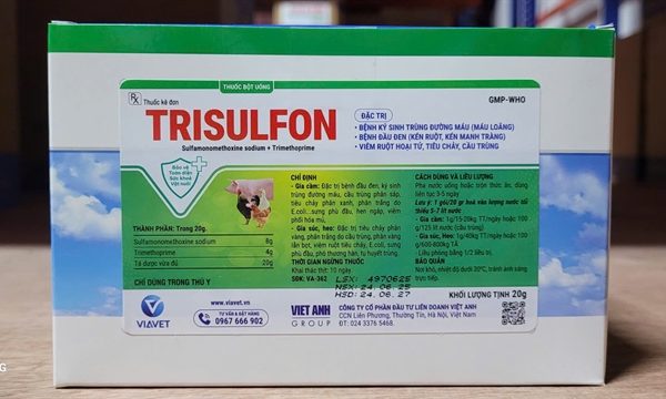 Via Trisulfon 20g - Sulfa Trime - Gói 20gr