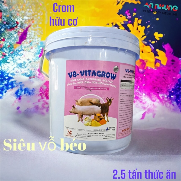VB VITA GROW - CROM HỮU CƠ - 5kg/xô - Xô