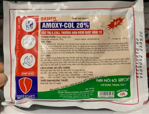 SANFO AMOXYL COL 20% - Gói - Ảnh 3