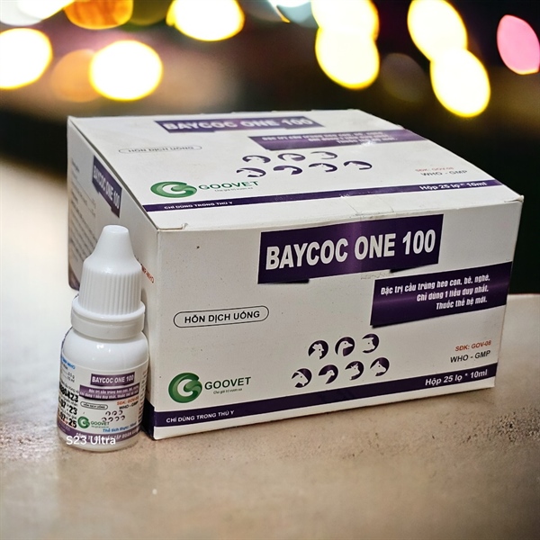 Goovet Baycoc One 10ml - Hộp 25 lọ