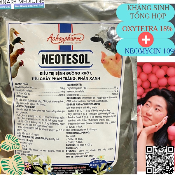 AC NEOTESOL Cao Cấp 1KG - loại 1 - Gói 10in1