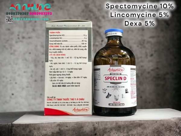 Á Châu SPECLIN D 100ml - Chai 100 ml