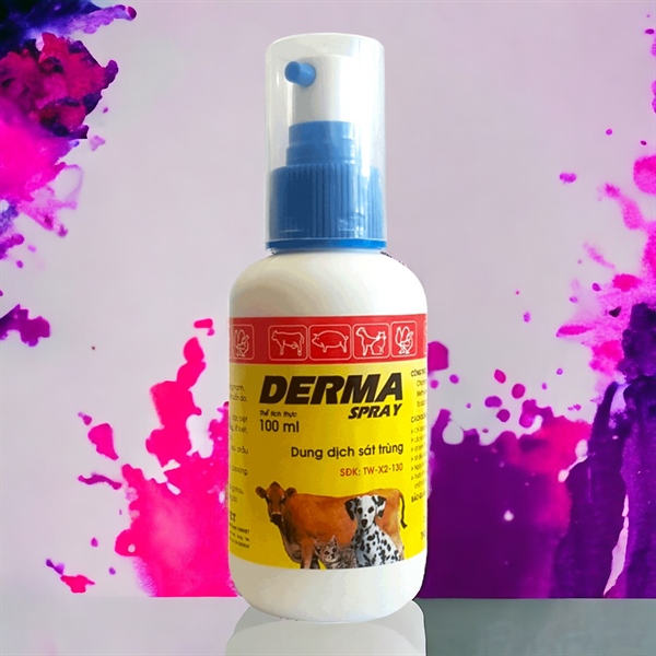 Hanvet Derma Spray 100ml - Thùng 60 lọ