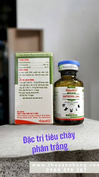 Á Châu Septotryl 24% ( SulfaTrime ) - lọ