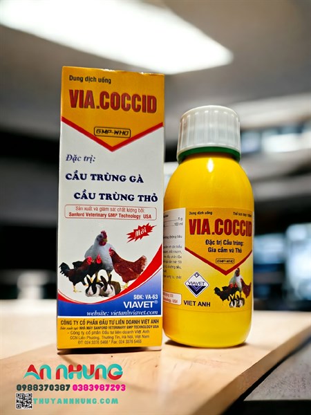 VIAVET Coccid 100ml - Lọ 100ml
