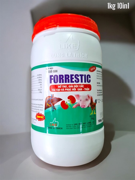 LIKE FOSRETIC 1Kg - giải độc gan thận cấp - Lon 10in1