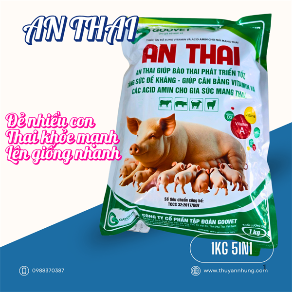 GOOVET AN THAI 1kg - Gói 5in1
