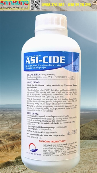 ASI CIDE 1 lít - Chai 1 lít