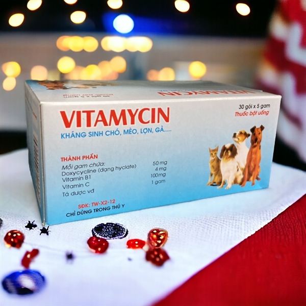 Hanvet Vitamycin (Doxy) 5gr - Hộp 30 gói