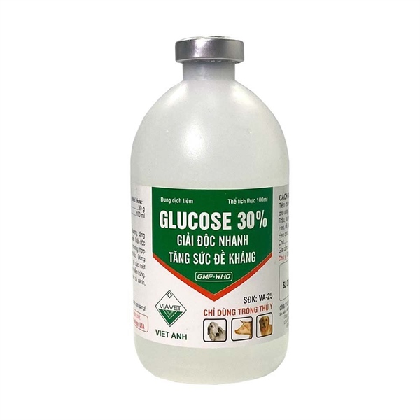 VIAVET Glucose 30% 100ml - Lọ