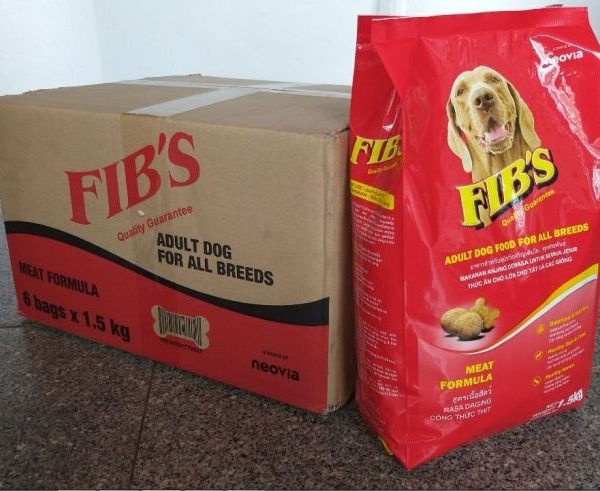 Cám chó - FIB Adult 1.5 kg - Thùng 6 gói